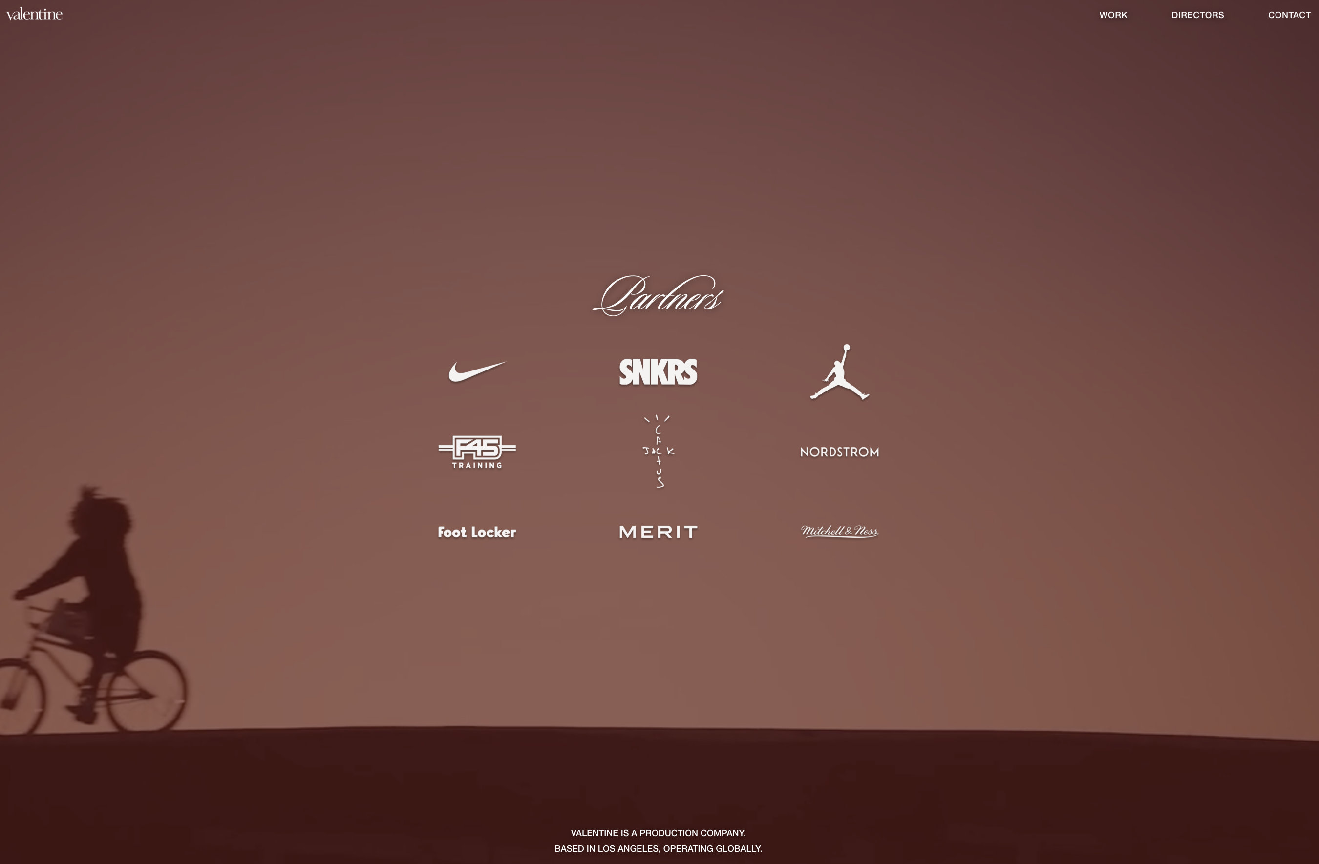 Homepage con video de fondo